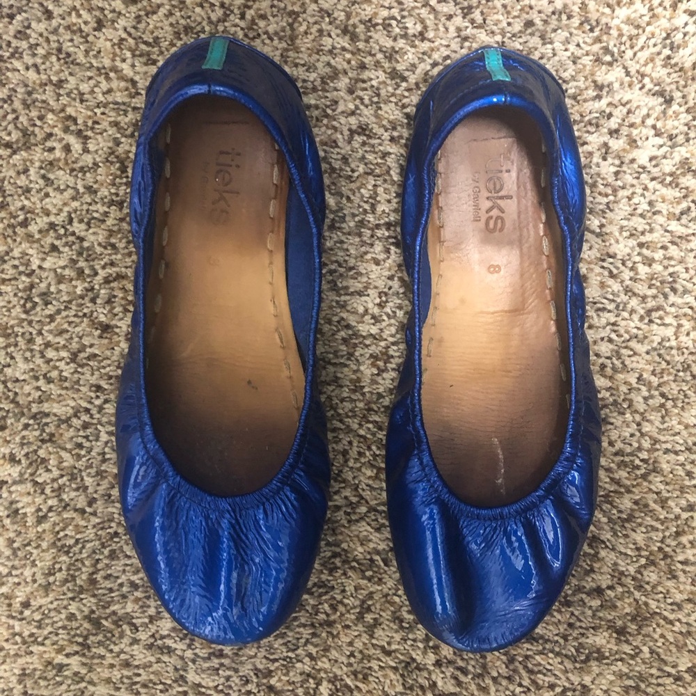 Size 8 Sapphire Tieks